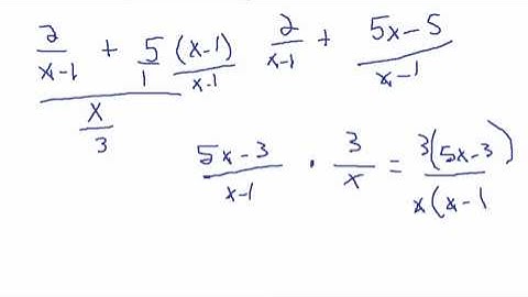 Rational Functions operations Part II
