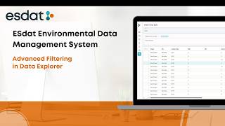 Advanced Filtering in Data Explorer