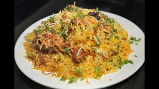 chicken biryani hyderabad |हैद्राबादी चिकन दम बिर्याणी |hyderabadi biryani by deeps kitchen marathi