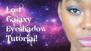Galaxy Inspired Eyeshadow Look