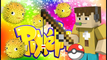 Legendary Puffer Fish Swarm Spawn! Crew Pixelmon Season 2!