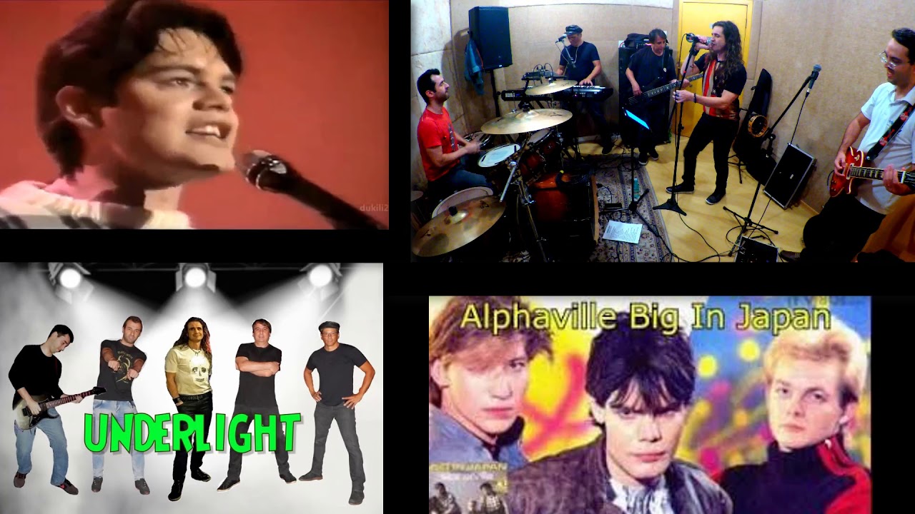 Underlight Band "Ensaios"  Alphaville  Tribute - Big Japan