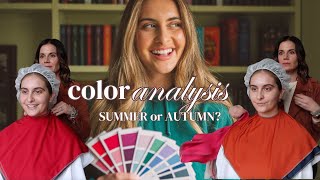 Summer or Autumn? Color Analysis with House of Colour | Josie Bullard