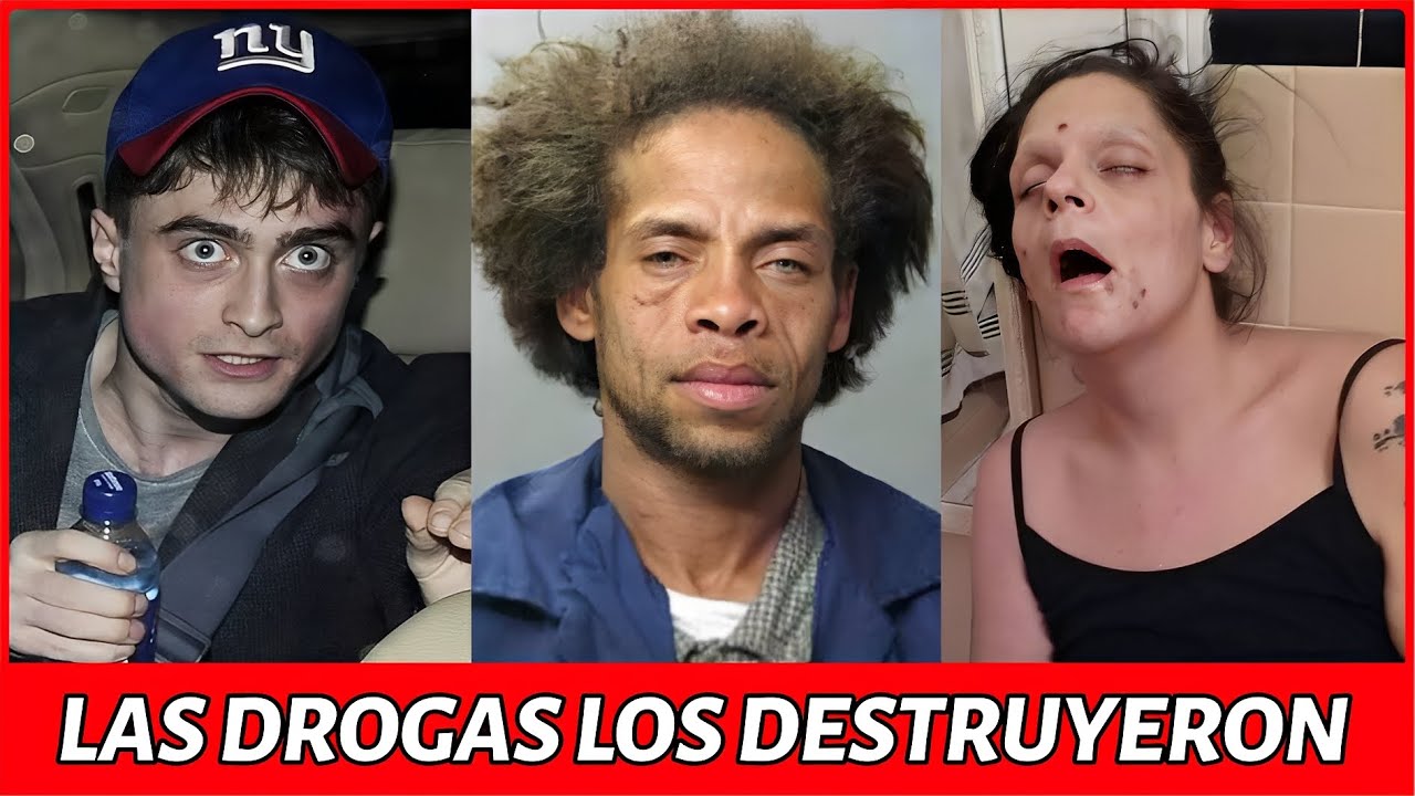 55 actores que tocaron fondo por las drogas y quedaron irreconocibles | antes y después 2025