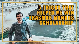 5 Tricks of Erasmus Mundus Scholarship in 2 mins (Must Know) | 2023/24 screenshot 2