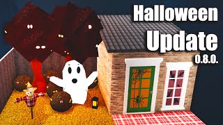 BLOXBURG HALLOWEEN UPDATE!! BIGGEST UPDATE IN 2019??!! • Roblox • 0.8.0.