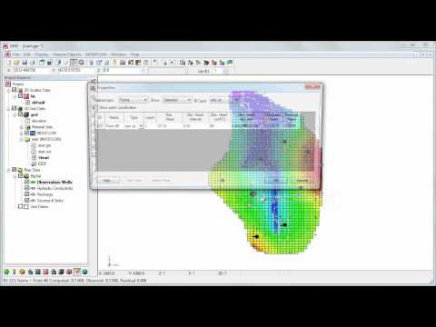 GMS: Calibration using Pilot Points