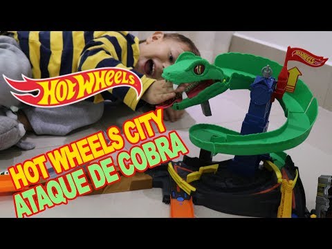 HOT WHEELS PISTA ATAQUE DE COBRA - Cobra Crush - Hot Wheels City