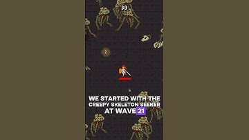 Developing our Pixel Art Indie Game! We added a BUNCH OF ENEMIES! #videogames #gamedev #indiegame