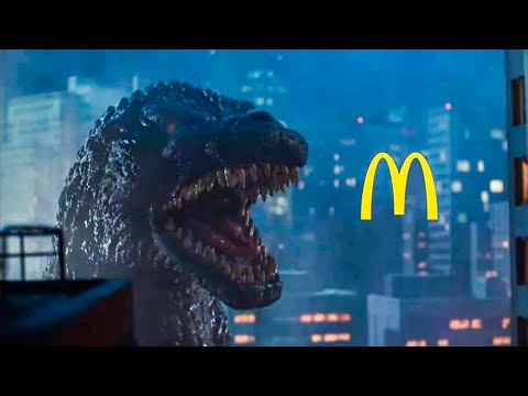 New Godzilla McDonald's Commercial in Japan