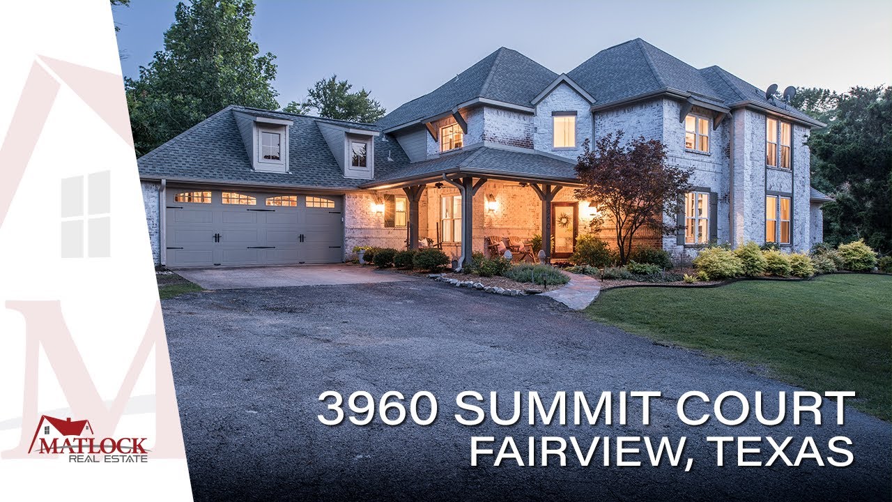 3960 Summit Court, Fairview, Texas Luxury Real Estate in Lovejoy ISD