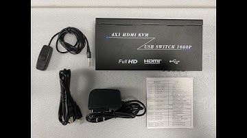 4 Ports Seamless Quad Multi Viewer HDMI Switch Video Transmitter