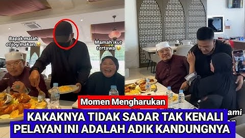 Momen Haru Pertemuan Adik Dan Kakak Setelah 3 Tahun Berpisah Kasih Kejutan Nyamar Jadi Pelayan