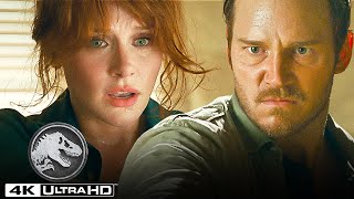 Atrociraptors Persiguen a Owen y a Claire por las Calles de Malta en 4K HDR | Jurassic World