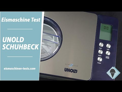 UNOLD Schuhbeck Eismaschine im Test | Eismaschine Test