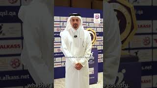 السيد/ عبدالله أحمد المعرفي: “سعداء بالتعاون بين قنوات الكأس ومؤسسة دوري نجوم قطر” 🎙️