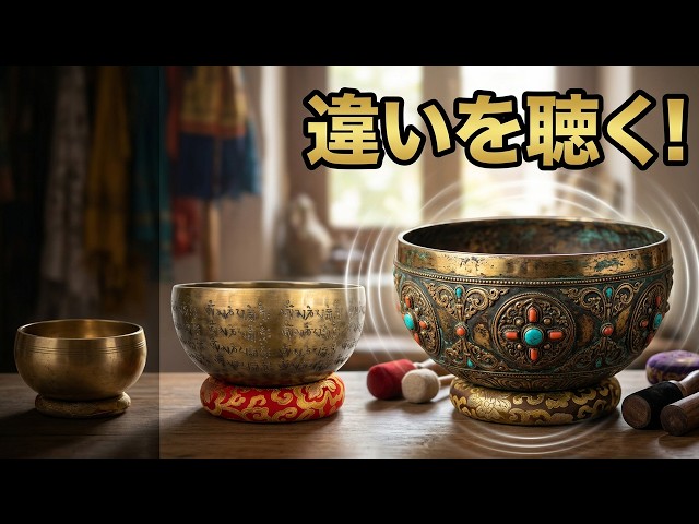 ネパールの手打ちシンギングボウルまとめ｜プレイン・模様入り・希少