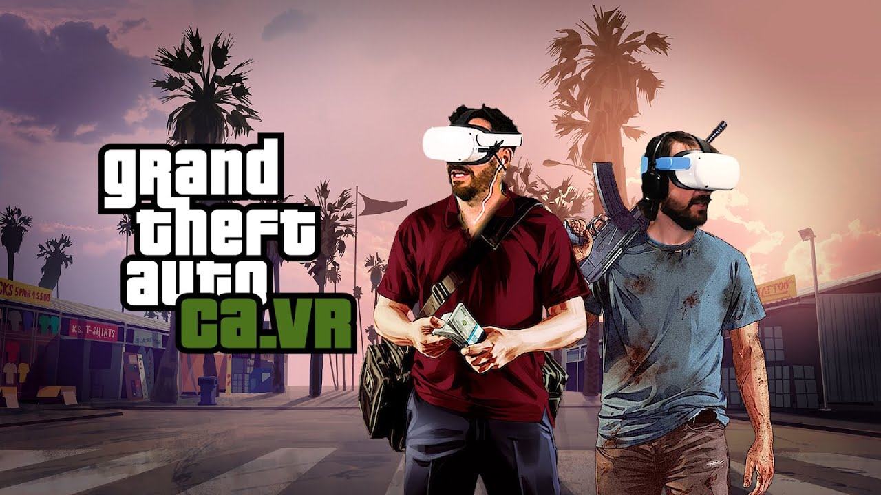 Playing GTA V In Virtual Reality GANG V YouTube 