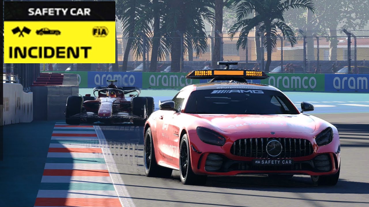 F1 22 Broadcast Safety Car Gameplay YouTube
