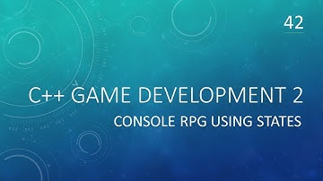 C++ Game Development 2 | State RPG 42 | Finalizing the statpoints state