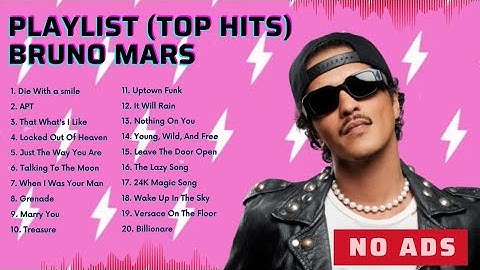 [NO ADS] Bruno Mars Playlist 2024 - Best Songs Full Album - The Best Of Bruno Mars - Greatest Hits