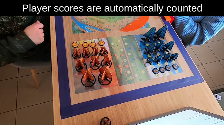 Screenless Interactive Tabletop Gaming with Capacitive Surface Sensing