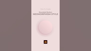 Rounded Button Neomorphism Style Part pink version #Shorts