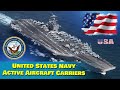 United States Navy Active Aircraft Carrier