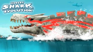 The New TYLOSAUR Unlocked!!! - Hungry Shark Evolution | HD