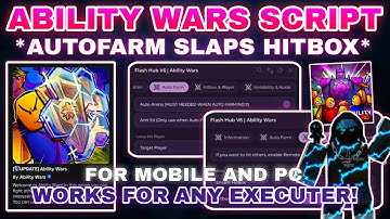 [🛡️UPDATE] Ability Wars Script Pastebin AUTOFARM PLAYERS | HITBOX + ANTI-HIT | NO BAN UNDETECTED💥