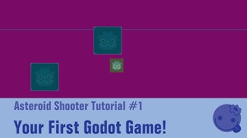 Asteroid Shooter Tutorial: Part 1 | Your First Godot Game!