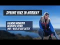 CALMING SPRING HIKE WITH VIEWS IN NORWAY I Fanafjellet I Relaxing nature I Why I was anxious lately?