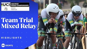 EVENTFUL TT! ⏱️ | Team Time Trial Mixed Relay Highlights | 2025 UCI Road Cycling World Championships