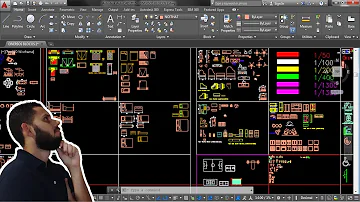 Como arrumar a escala de um bloco no AutoCAD?