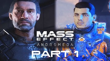 MASS EFFECT ANDROMEDA Walkthrough Gameplay (Veteran / Tech) Part 1 – PATHFIDERS