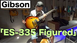 憧れのあのギター！Gibson 「ES-335 Figured 」を弾かせていただきました！