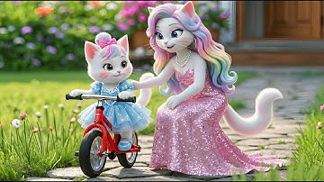 Mama Cat and Her Kitten Harvest Watermelons and Making Ice Pops to Beat the Heat! 🐾🍉🐱 | AI Cat Story