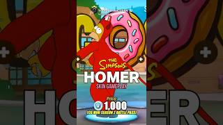 *NEW* HOMER SIMPSON [The Simpsons Battle Pass] - Skin Showcase