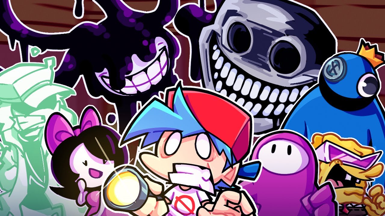 Doors but Different Characters Sing It 🎶 (FNF Doors but Everyone Sings It) YouTube