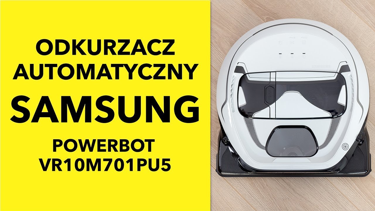 Samsung Powerbot VR10M701PU5 - dane techniczne - RTV EURO AGD - YouTube