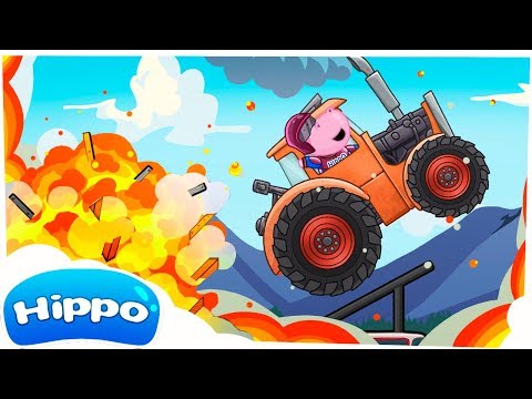 Kids Monster Truck Racing Game