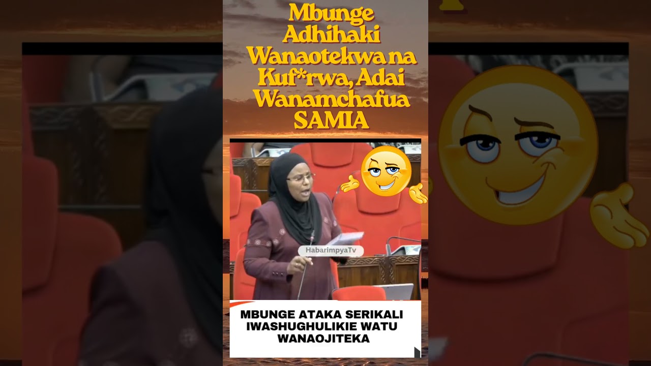 Mbunge Adhihaki Wanaotekwa na Kulawitiwa na WASIOJULIKANA, Adai Wanamchafua SAMIA 😡