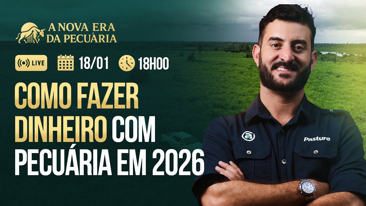 Como Fazer Dinheiro com a Pecuária em 2026 | Aquecimento A Nova Era da Pecuária 🔥