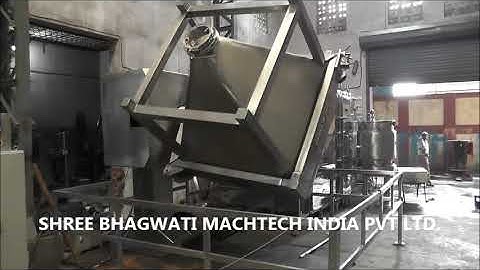 Cage Blender, Drum Blender Pharmaceutical, Bulk Container Blenders Manufacturer India