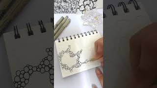 Test your patience with this doodle #shorts #mindfulness #stressrelief #selfcare #meditativedrawing