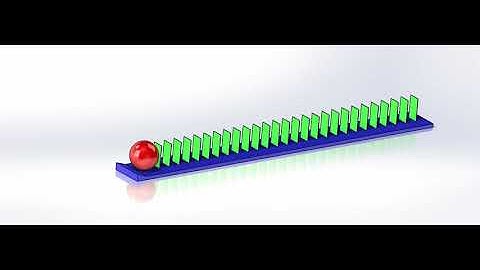 Ball hit to object SolidWorks Motion Study | Siddharth Rami