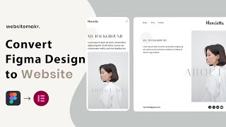 Convert Figma Design to Elementor