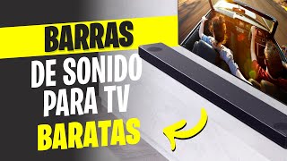 Top 7 Mejores BARRAS DE SONIDO PARA TV BARATAS en Amazon [2024] ✅ [Calidad Precio]