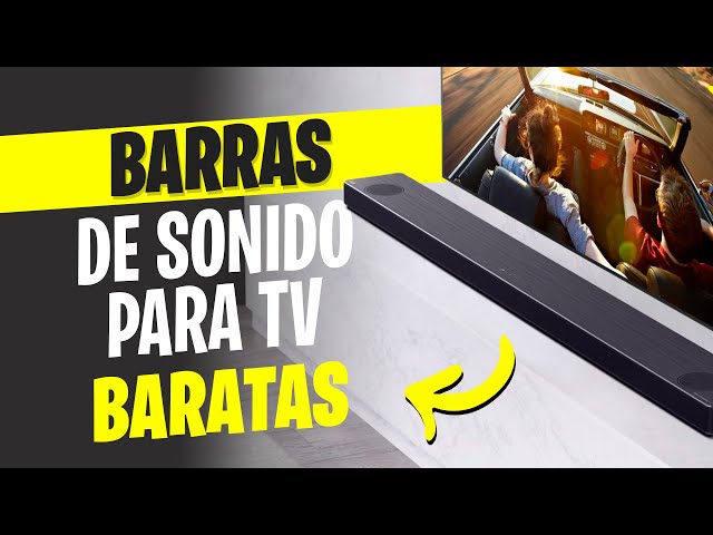 Cinco barras de sonido que desearás para llevar tu televisión a un nuevo  nivel