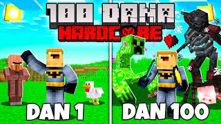 PREŽIVLJAVAM 100 DANA Sa MUTIRANIM ČUDOVIŠTIMA u Minecraft HARDCORE Epizoda 1.